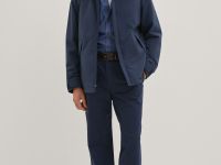 Куртка утепленная прямого силуэта