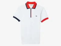 Мужское хлопковое поло Lacoste стандартного кроя