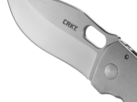 Складной нож Lucas Burnley Design Buku™, CRKT 2460, сталь 8Cr13MOV Nepalese - style Kukri Blade, рукоять нержавеющая сталь