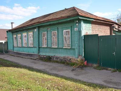 Дом, где в 1918 - 1919 гг. жил первый председатель Кромского уисполкома и секретарь укома РКП (б) Козин Александр Иванович