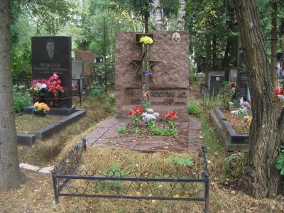 Могила - Костин Алексей Сергеевич (1911-1982), Герой Советского Союза