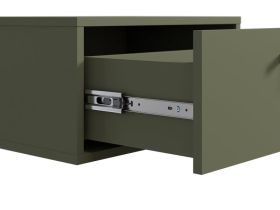 Тумба подвесная Сайрис 50x25 Оливковый