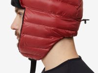 Пуховая шапка-ушанка BASK