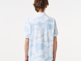 Мужское хлопковое поло Lacoste