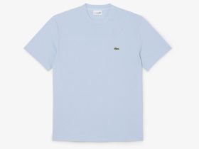 Мужская хлопковая футболка Lacoste из смеси льна