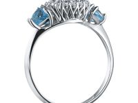 Кольцо из белого золота с и топазами э0109кц03250350_white