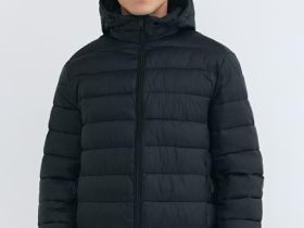 Утеплённая лёгкая куртка, Синий