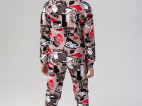 Термокомплект трикот. для мальчиков: фуфайка (футболка) с длин. рук, брюки для эпизод. использования