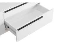 ТВ-тумба Кимбол 180x45 Белый/Черный