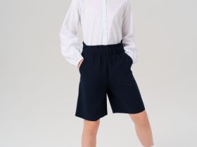 Шорты из ткани Non iron для девочки