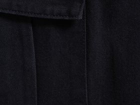 Широкие джинсы с карго-карманами для мальчиков, Черный