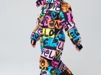 Комбинезон текстильный с полиуретановым покрытием для девочек