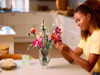 Коллекционные наборы 10342 Конструктор Красивый розовый букет цветов