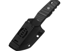 Туристический нож Kizer Quartz, сталь AEB-L, рукоять G10, черный