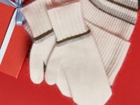 Варежки с добавлением ангоры и шерсти