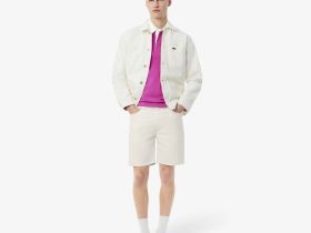 Мужские шорты Lacoste из органического хлопка