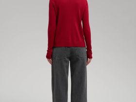 Кардиган прямого кроя с шерстью