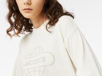 Женский свитер Lacoste с круглым вырезом