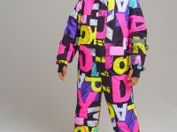 Зимний комбинезон из мембранной ткани для девочки