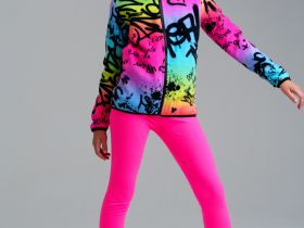 Куртка трикотажная для девочек