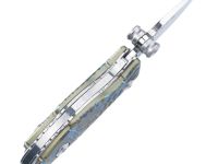 Складной нож-подвеска Sanrenmu 6171-TX, сталь Дамаск, рукоять титан