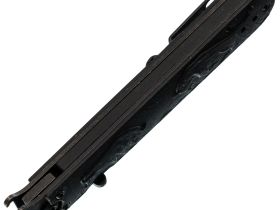 Складной нож Перемен Зубры BW, сталь 8Cr14MoV, рукоять FRN, черный