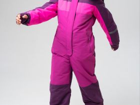 Комбинезон текстильный с полиуретановым покрытием для девочек