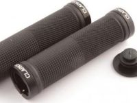 Грипсы Clark's CL0201 с замком (белый / зеленый)