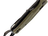 Складной нож Trivisa Sagitta-04G, сталь 14C28N, рукоять микарта