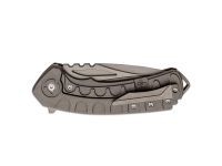 Складной нож Bestech Buwaya, сталь M390, рукоять темно-серый титан