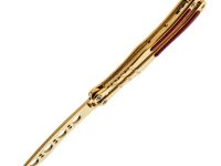 Тренировочный нож бабочка (балисонг) CS GO Gold