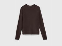 Джемпер из шерсти, Коричневый