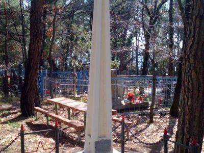 Братская могила красных партизан, погибших за власть Советов в годы гражданской войны