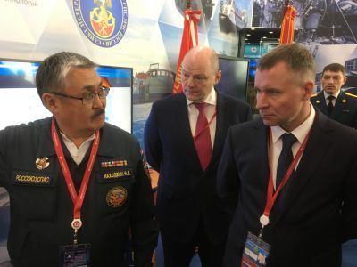 Якутский Россоюзспас принял участие в Арктическом форуме