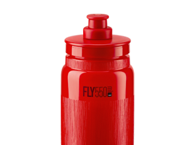 Велосипедная фляга Elite Fly Tex (прозрачный / розовый 550 мл)
