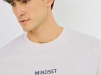 Футболка с принтом, Белый