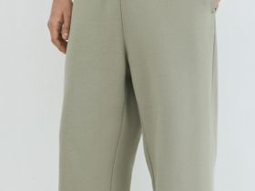 Широкие трикотажные брюки Wide leg, Желтый