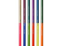 Набор карандашей цветные двусторонние металлик/неон Berlingo "SuperSoft. Metallic-Neon", 12 цв., 06