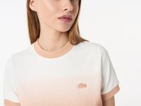 Женская Футболка Lacoste из хлопка