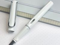 Ручка перьевая LAMY 019 safari, F Белый