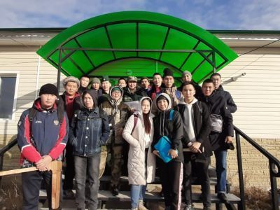 Студенты лесного дела встретились с Героем труда России Варварой Устиновой