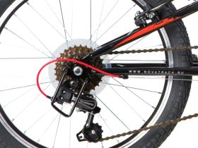 Детский велосипед Novatrack Racer 20, год 2020, цвет Голубой