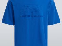 Футболка свободного кроя с принтом из коллаборации