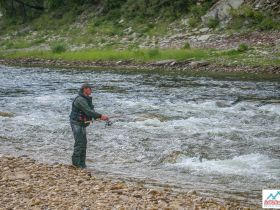 Рыбалка на реке Туолба