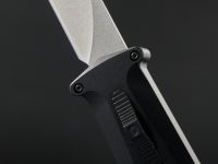 Автоматический нож Daggerr Кощей Slim, сталь D2, рукоять черный алюминий