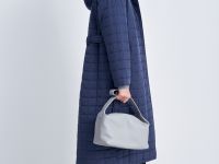 Утепленное пальто с поясом