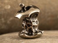 Бусина для темляка Огрызок, мельхиор