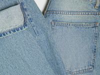 Джинсы Balloon со средней посадкой, Голубой