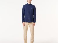 Мужская льнаная рубашка Lacoste