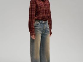 Джинсы прямого кроя